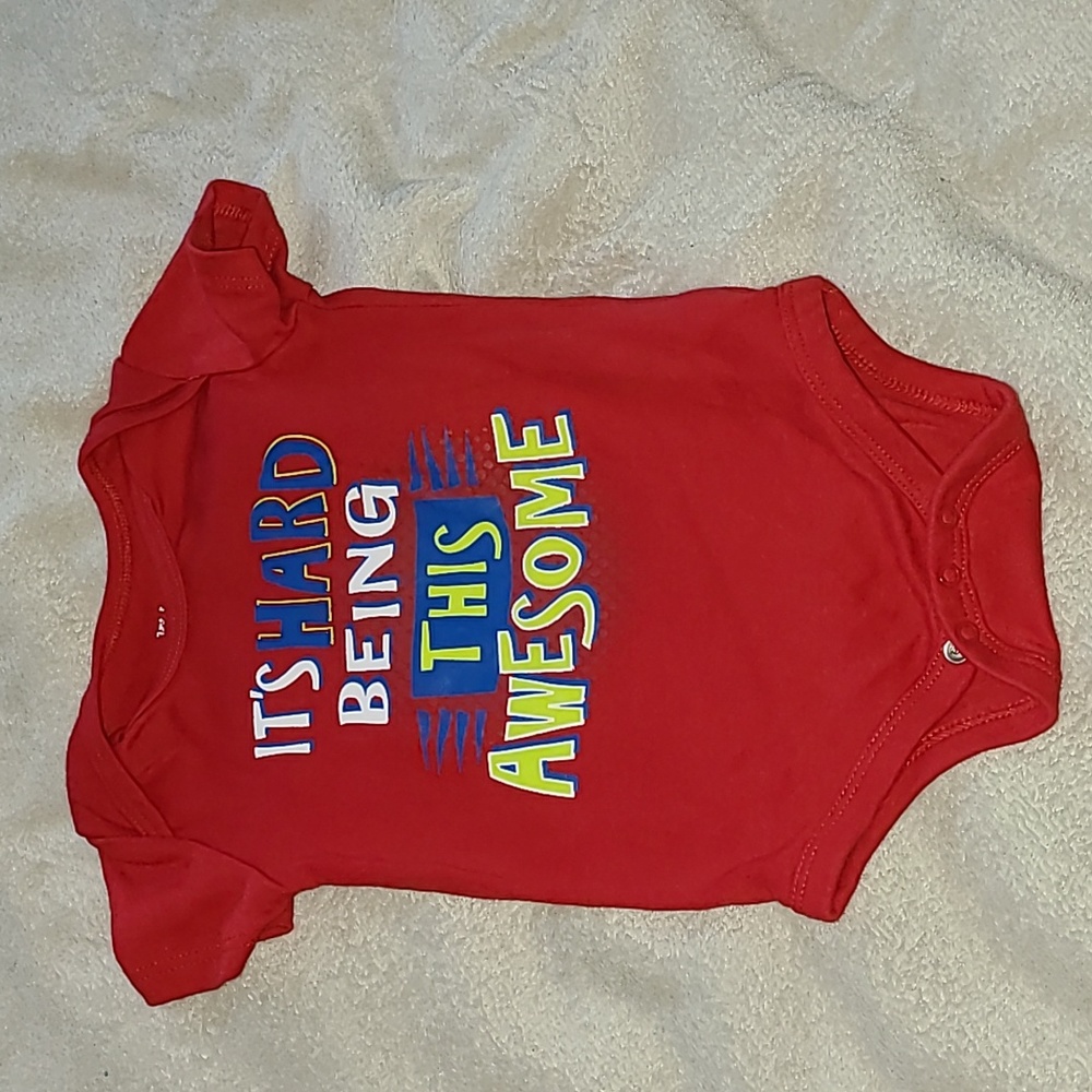 Kidgets Red Onesie